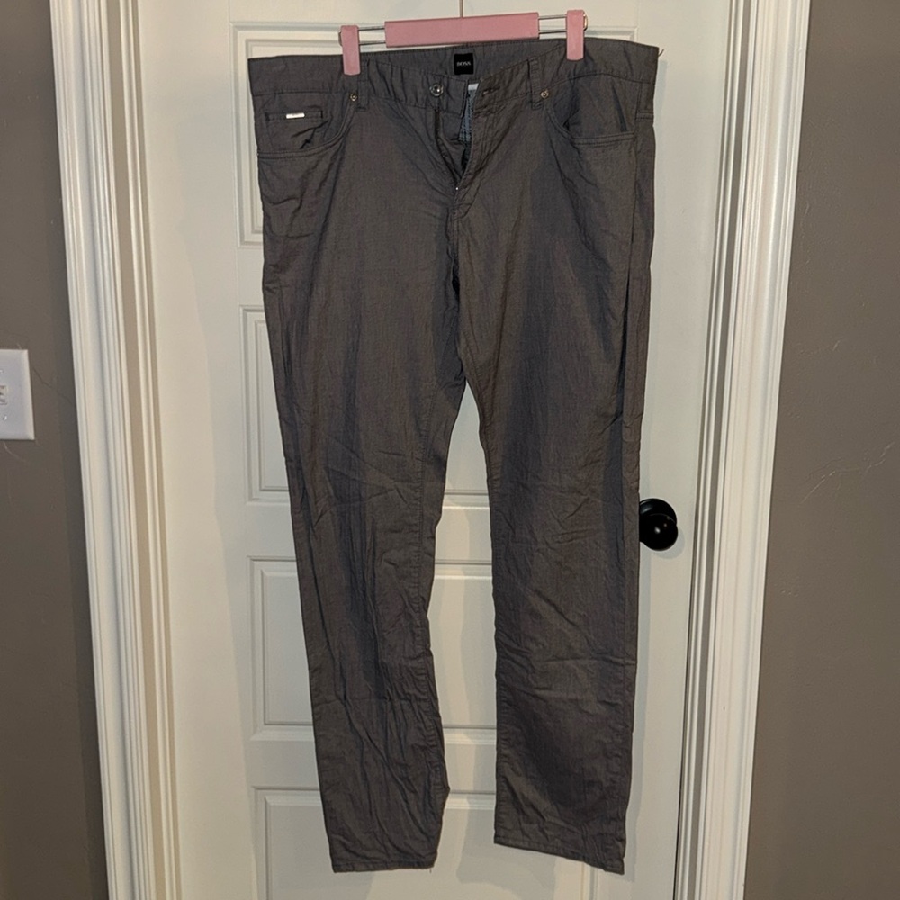 Boss Hugo Men’s Gray Jeans